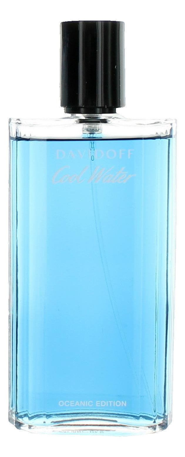 Cool Water Oceanic Edition by Davidoff, 4.2 oz EDT Spray for Men