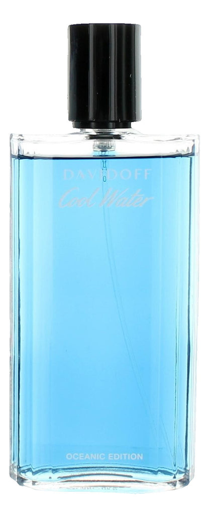 Cool Water Oceanic Edition by Davidoff, 4.2 oz EDT Spray for Men