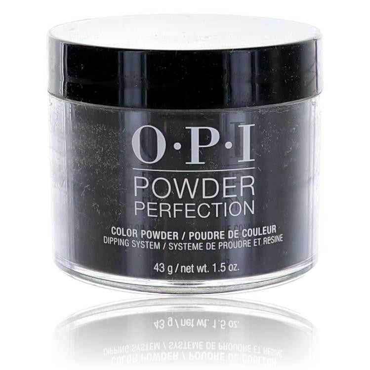 OPI Powder Perfection by OPI, 1.5 oz Color Dip Powder - Black Onyx - Black Onyx