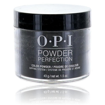 OPI Powder Perfection by OPI, 1.5 oz Color Dip Powder - Black Onyx - Black Onyx