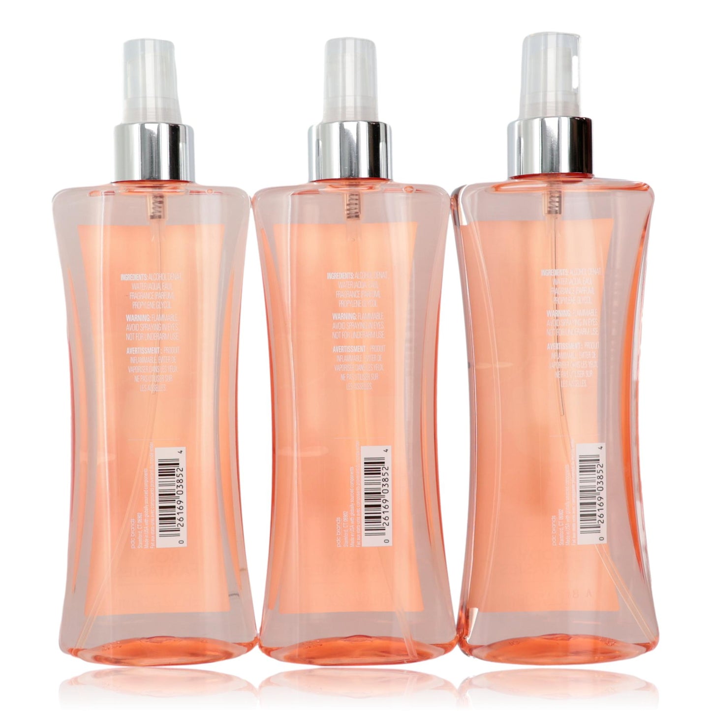 Sweet Sunrise Fantasy by Body Fantasies, 3 Pack 8oz Fragrance Body Spray women