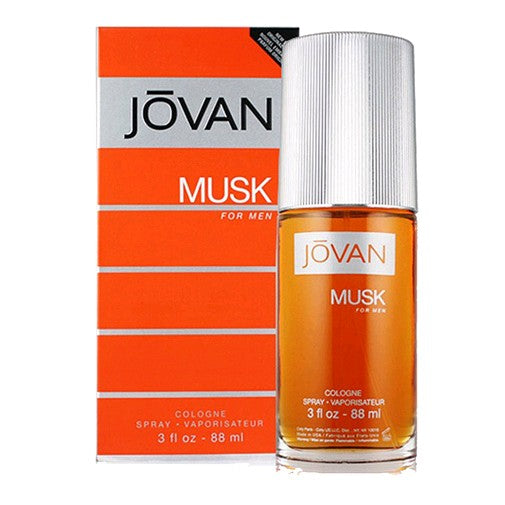 Jovan Musk by Coty, 3 oz Cologne Spray for Men