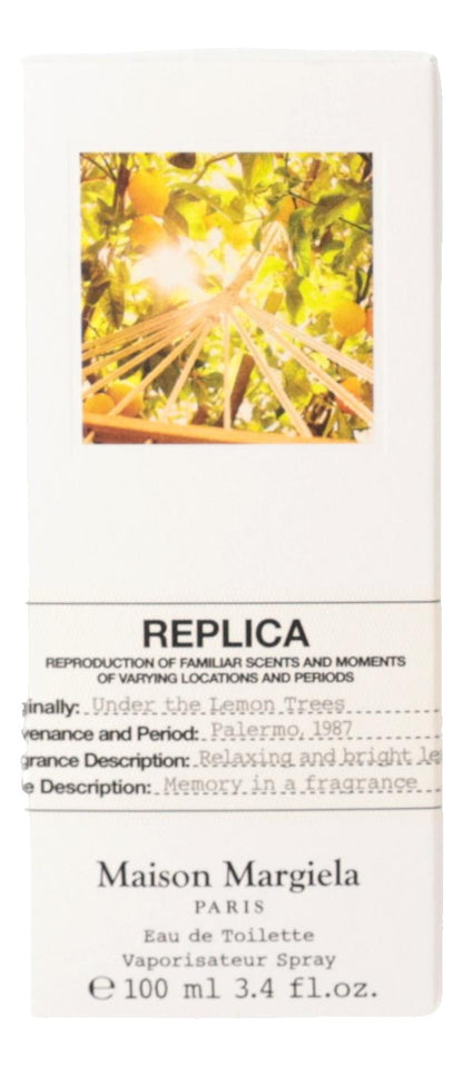 Replica Under The Lemon Trees by Maison Margiela, 3.4oz EDT spray for Unisex 