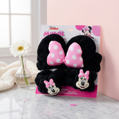 Minnie Mouse Plush Headband & Wristband Set by Disney, for Kids