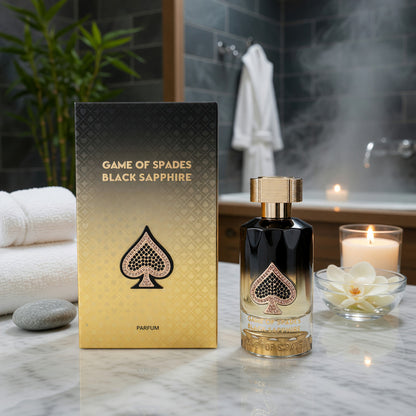 Game of Spades Black Sapphire by Jo Milano, 3.0 oz Parfum for Unisex 