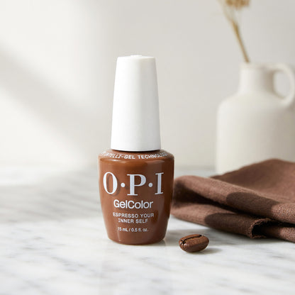 OPI Gel Nail Polish by OPI, 0.5oz Gel Color - Espresso Your Inner Self - Espresso Your Inner Self