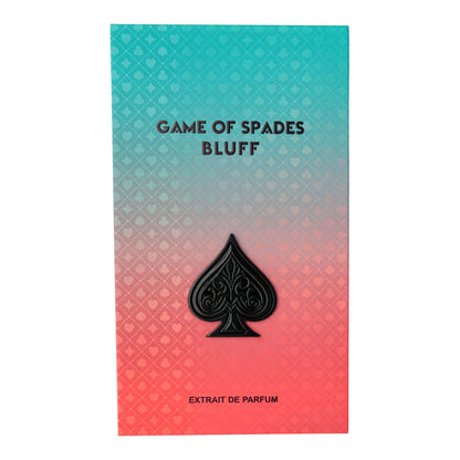 Game of Spade Bluff by Jo Milano, 3.4oz Extrait De Parfum Spray for Unisex