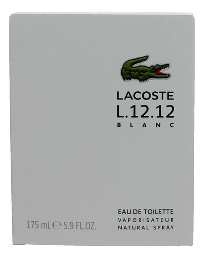 Lacoste L.12.12 White Blanc by Lacoste, 5.9 oz EDT Spray for Men