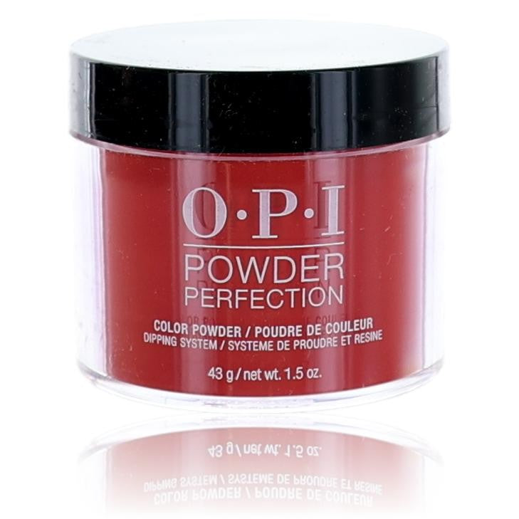 OPI Powder Perfection by OPI, 1.5 oz Color Dip Powder - Big Apple Red - Big Apple Red
