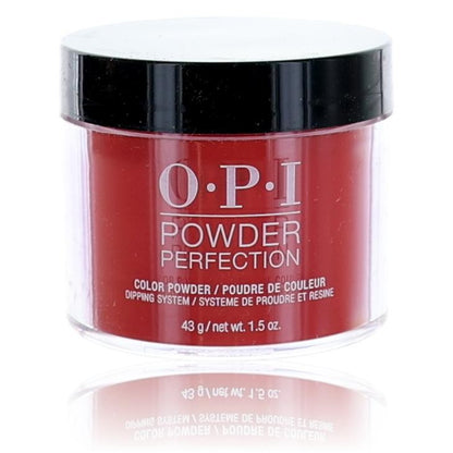 OPI Powder Perfection by OPI, 1.5 oz Color Dip Powder - Big Apple Red - Big Apple Red