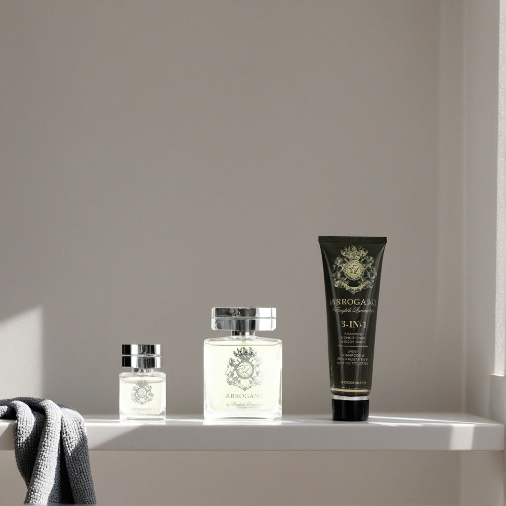 Arrogant by English Laundry, 3 Piece Gift Set for Men with 3.4 oz.