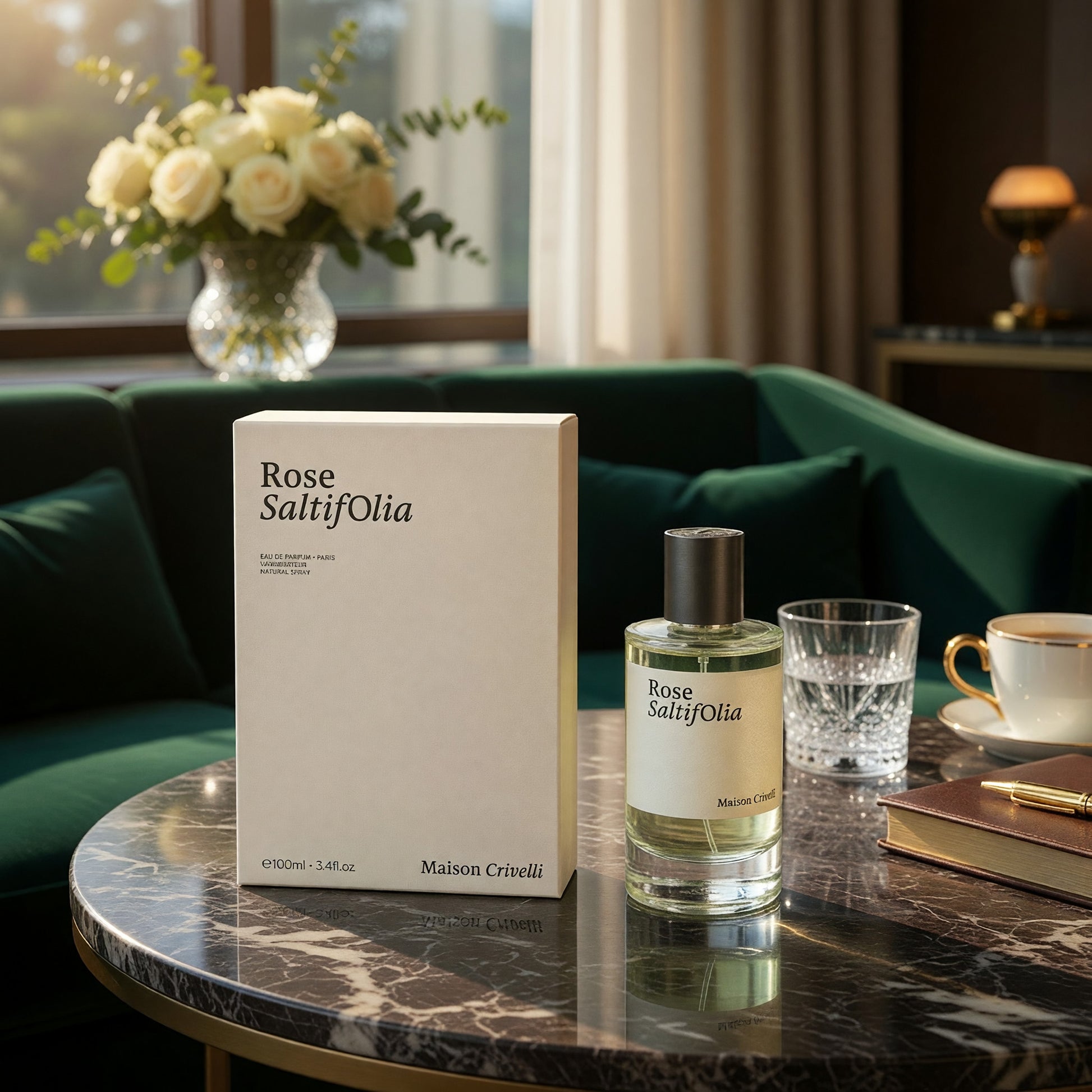 Rose Saltifolia by Maison Crivelli, 3.4 oz Eau de Parum for Unisex 