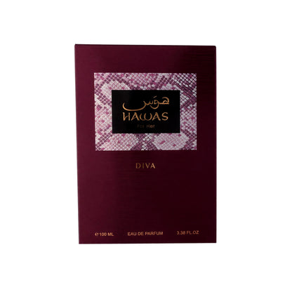 Hawas Diva by Rasasi, 3.3  oz EDP Spray for Women 
