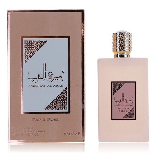 Asdaaf Ameerat Al Arab Prive Rose by Lattafa, 3.4oz EDP Spray women