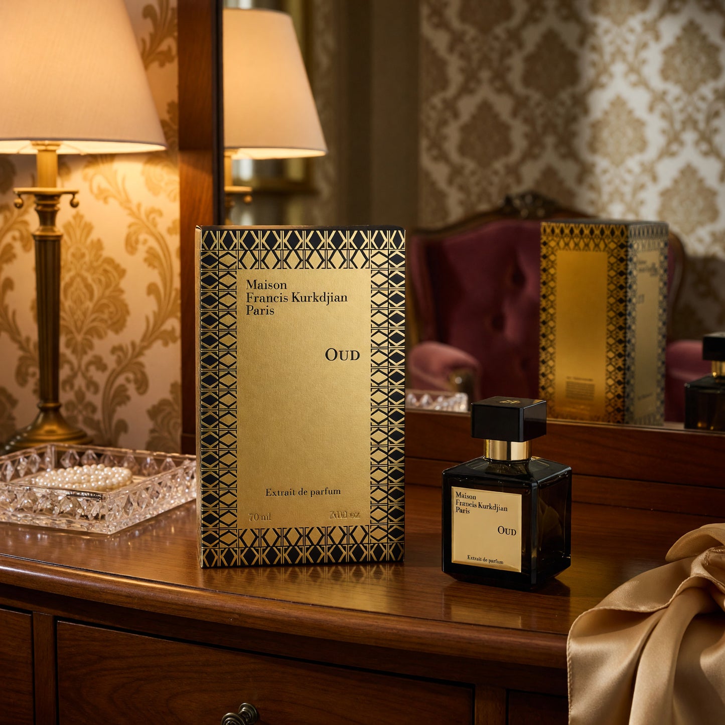 Oud by Maison Francis Kurkdjian, 2.4oz Extrait de Parfum Spray for Unisex