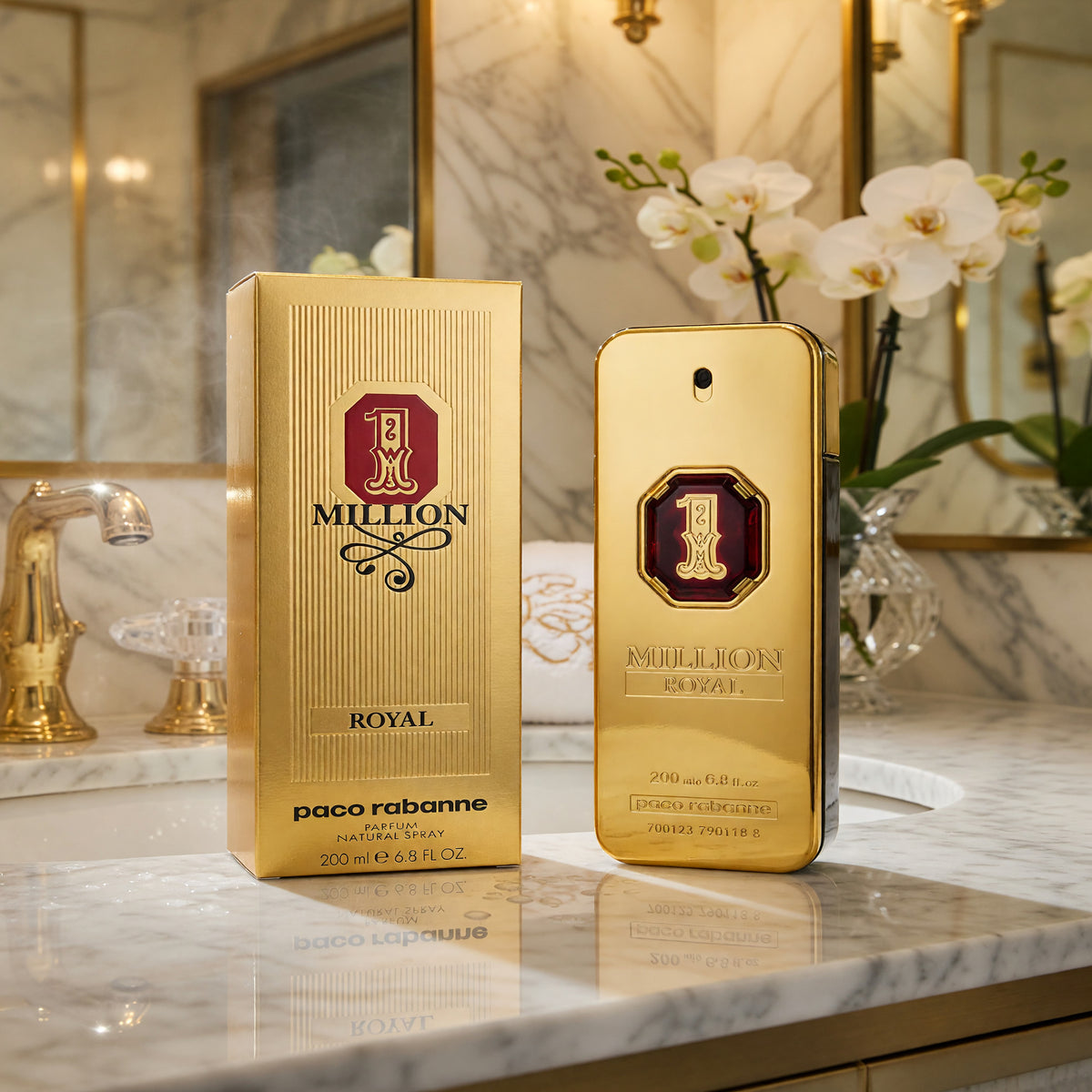 1 Million Royal by Paco Rabanne, 6.8 oz Pure Parfum Spray for Men
