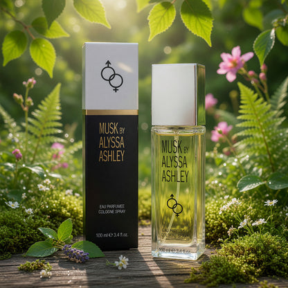 Musk by Alyssa Ashley, 3.4 oz Eau Parfumee Cologne Spray for Women