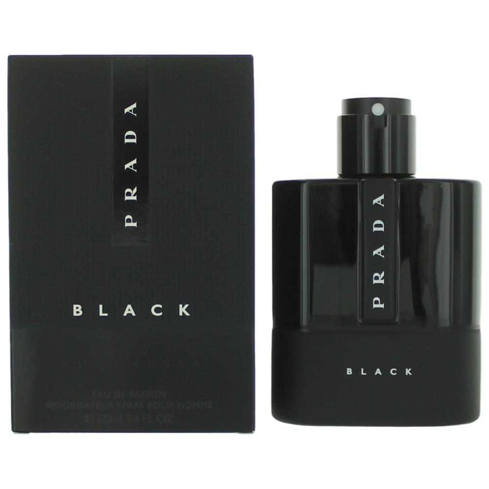 Prada Luna Rossa Black by Prada, 3.4 oz EDP Spray for Men