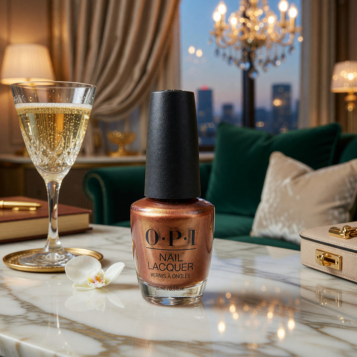 OPI Nail Lacquer by OPI, 0.5 oz Nail Color - Millennium Mocha - Millennium Mocha