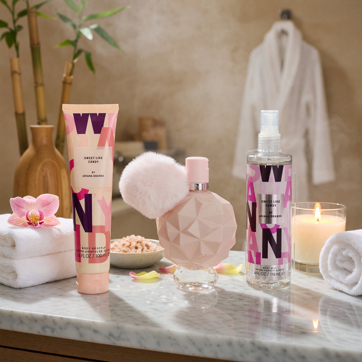 Sweet Like Candy by Ariana Grande, 3 Piece Gift Set for Women