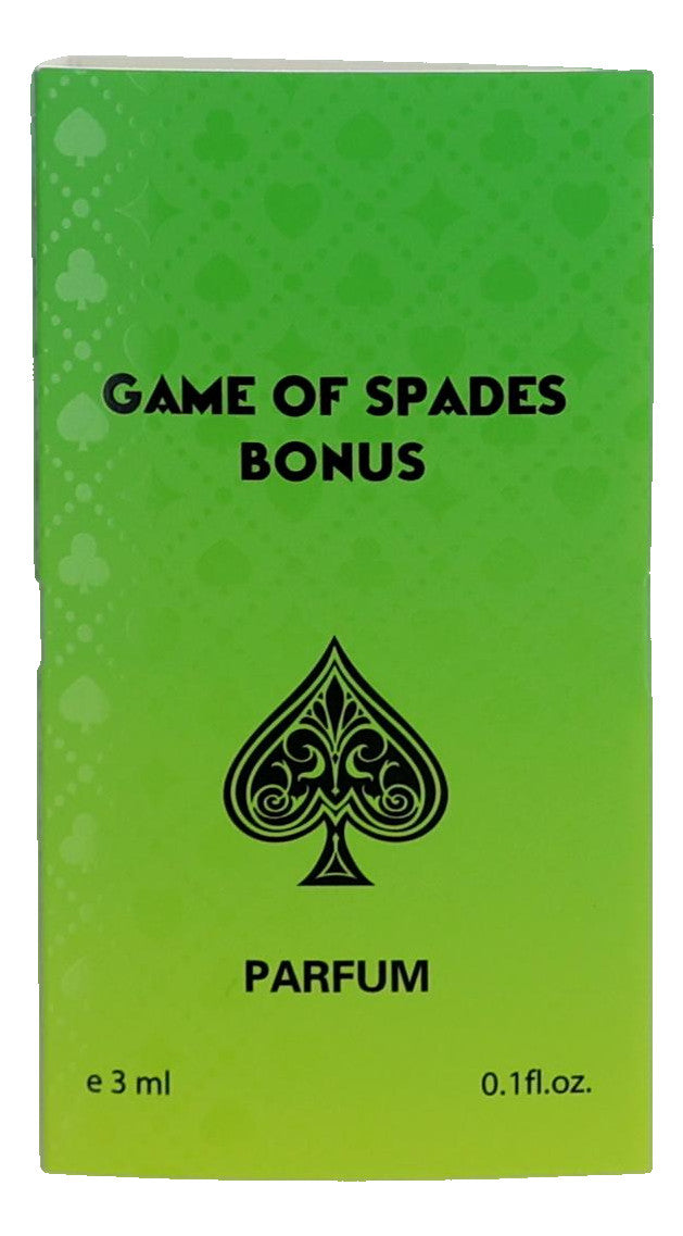 Game of Spades Bonus by Jo Milano, 0.1 oz Parfum for Unisex Sample