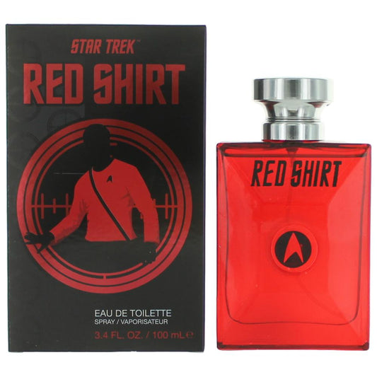 Red Shirt by Star Trek, 3.4 oz EDT Spray for Men