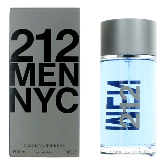 212 by Carolina Herrera, 6.8 oz EDT Spray for Men
