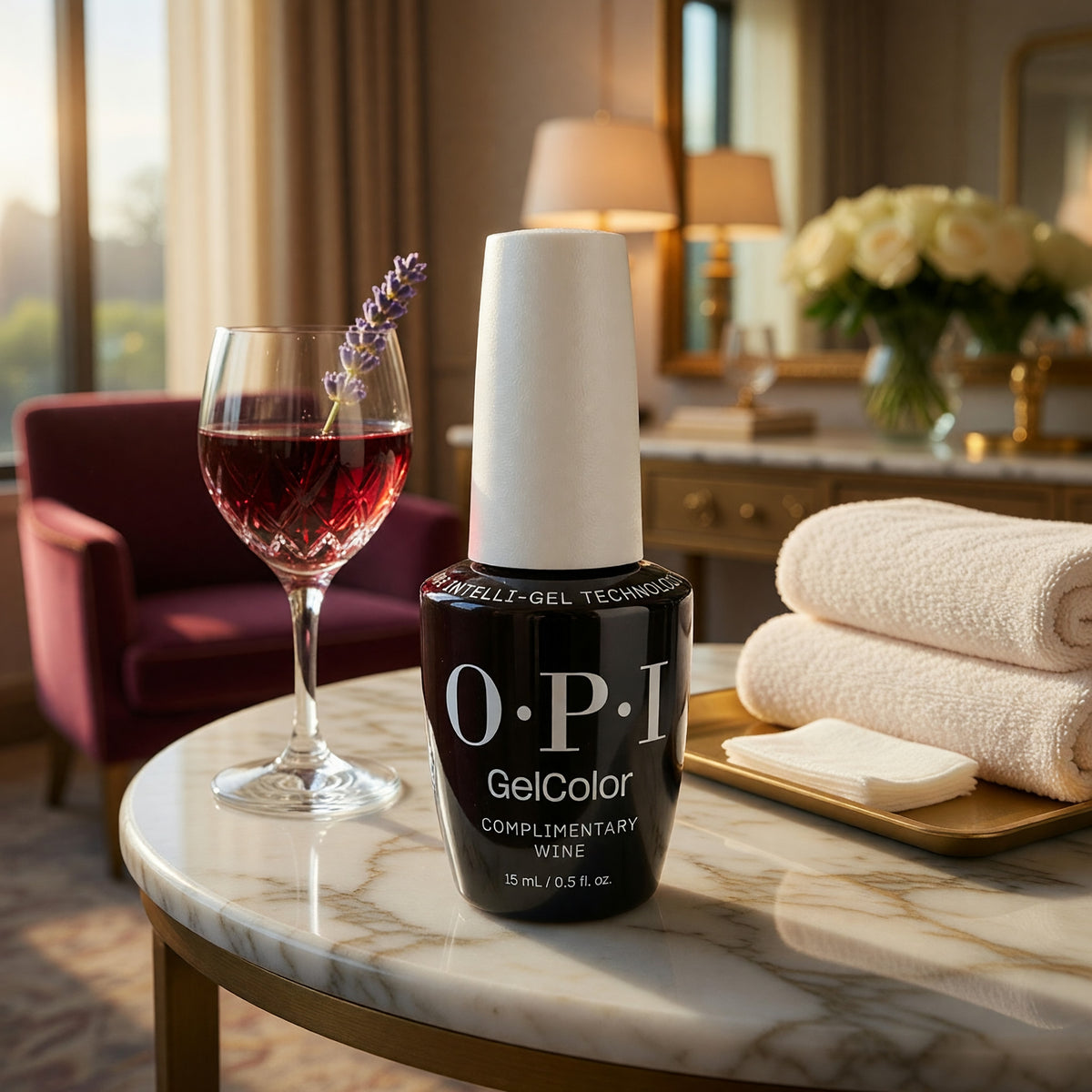 OPI Gel Nail Polish by OPI, 0.5 oz Gel Color - Complimentary Wine - Complimentary Wine