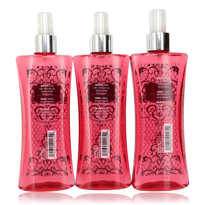 Sexiest Fantasies Crazy for You by Parfums De Coeur, 3 Pack 8oz Body Mist women