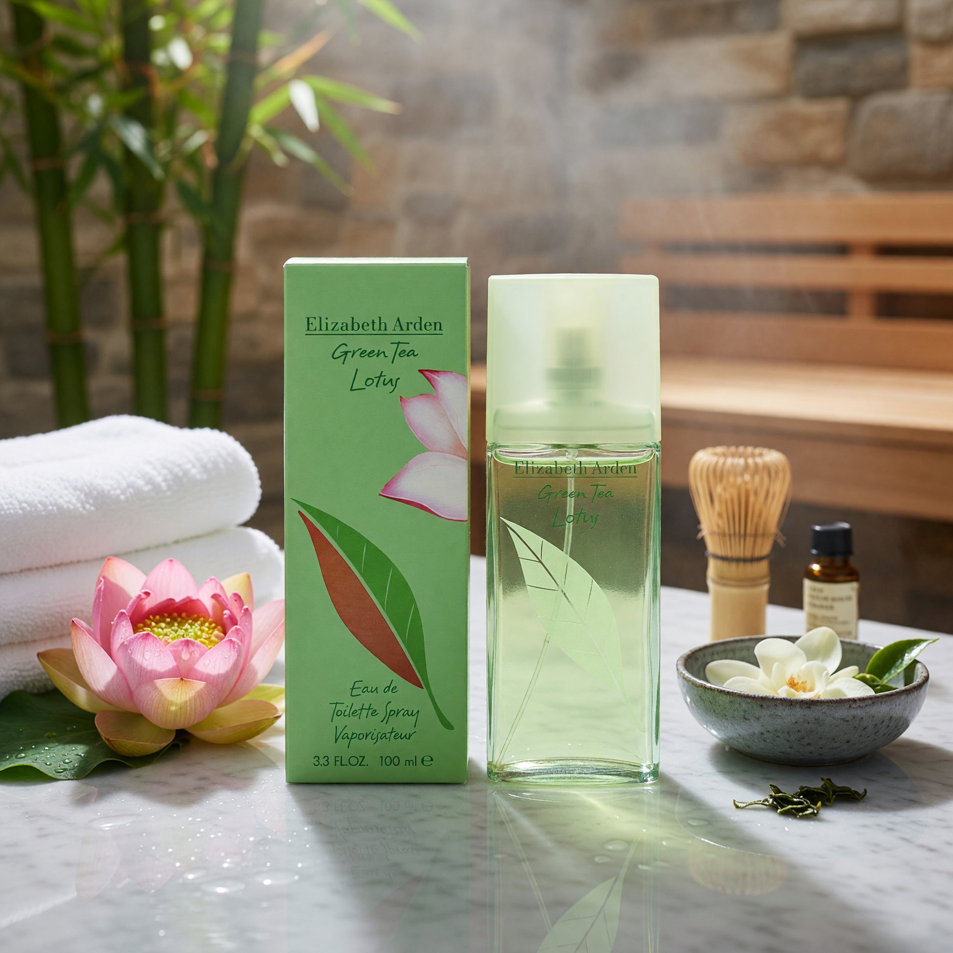 Green Tea Lotus by Elizabeth Arden, 3.3 oz EDT Spray for Women