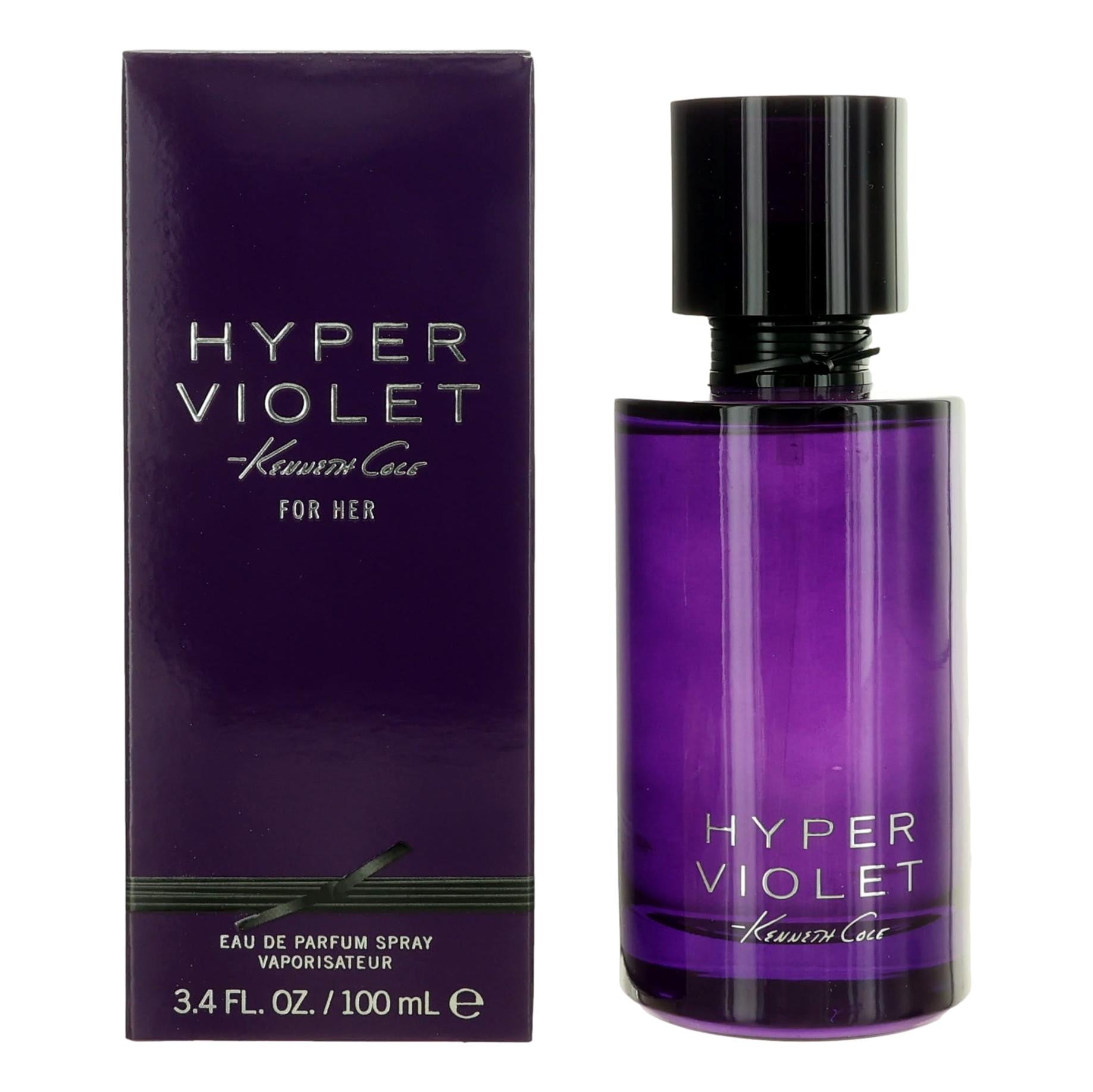 Kenneth Cole Hyper Violet by Kenneth Cole, 3.4 oz EDP Spray for Women