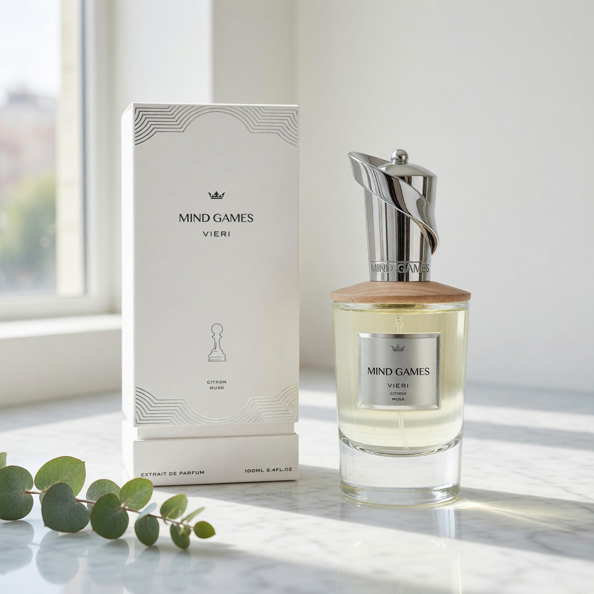 Vieri by Mind Games, 3.4 oz Extrait de Parfum for Unisex