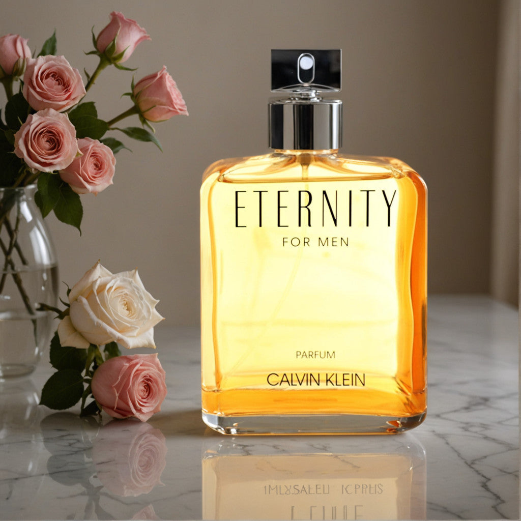 Eternity by Calvin Klein, 6.7 oz Parfum Spray for Men 