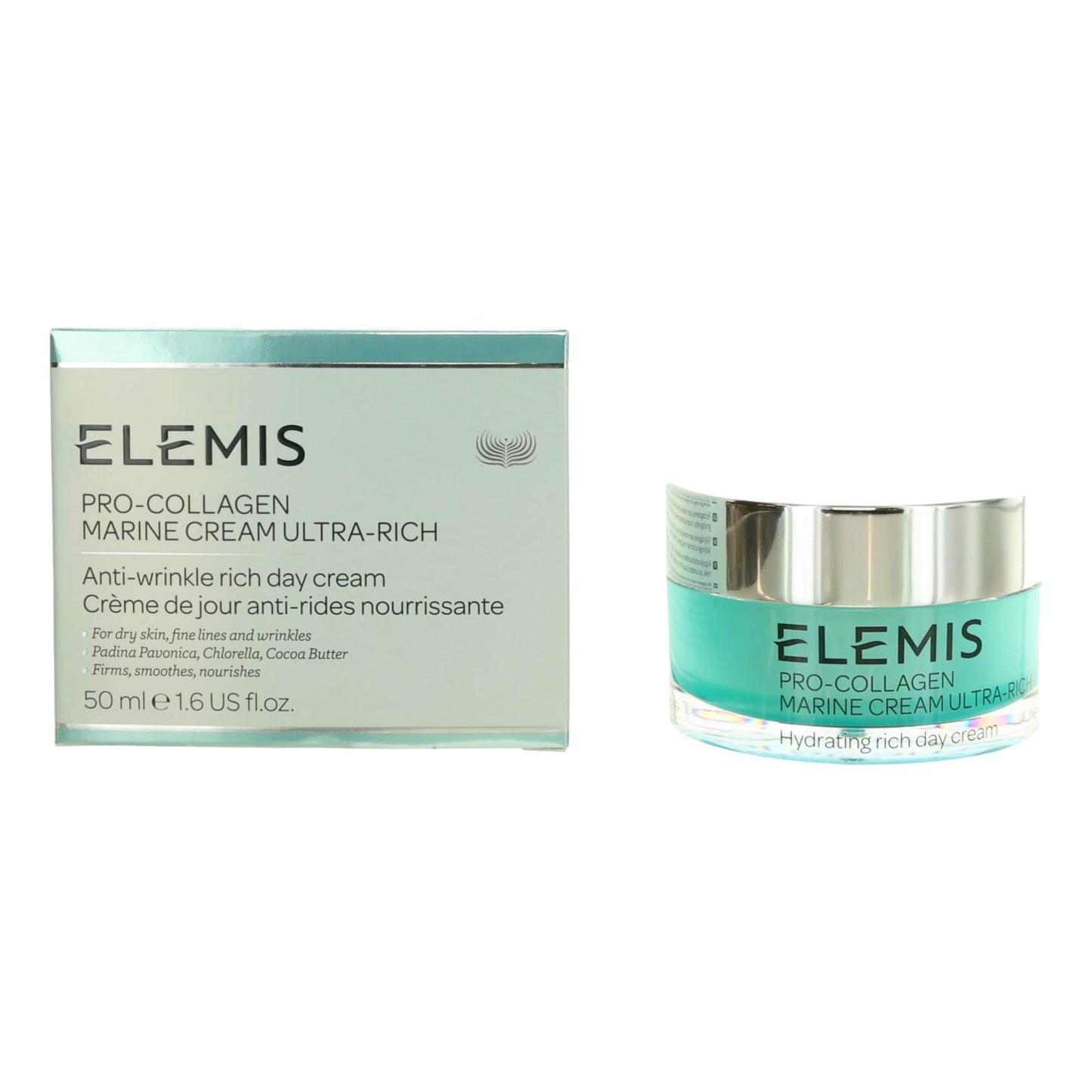 Elemis Pro-Collagen Marine Cream Ultra-Rich, 1.6oz Anti-Wrinkle Day Cream