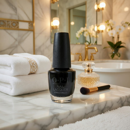 OPI Nail Lacquer by OPI, 0.5 oz Nail Color - Black Onyx - Black Onyx