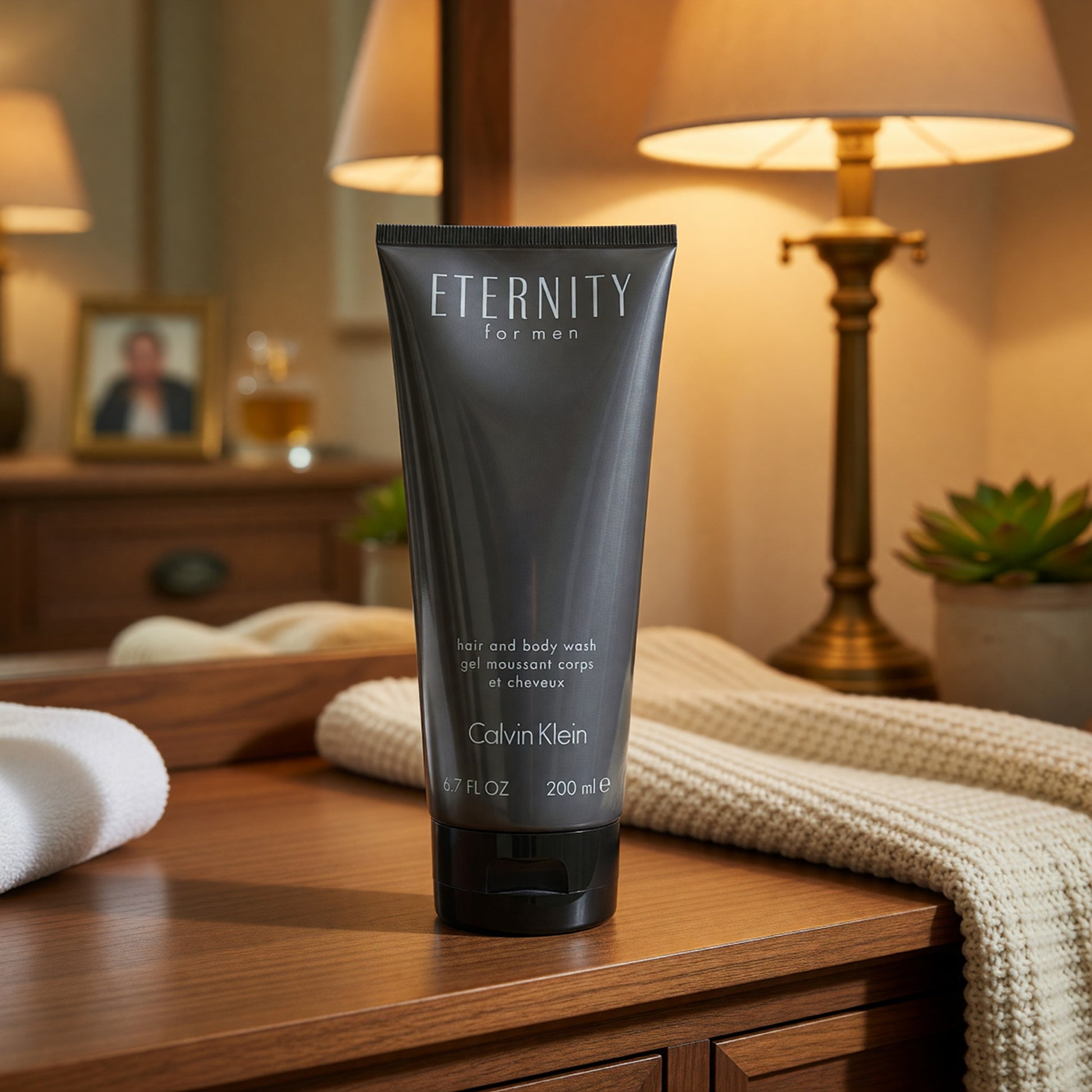 Eternity by Calvin Klein, 6.7 oz Hair & Body Wash for Men