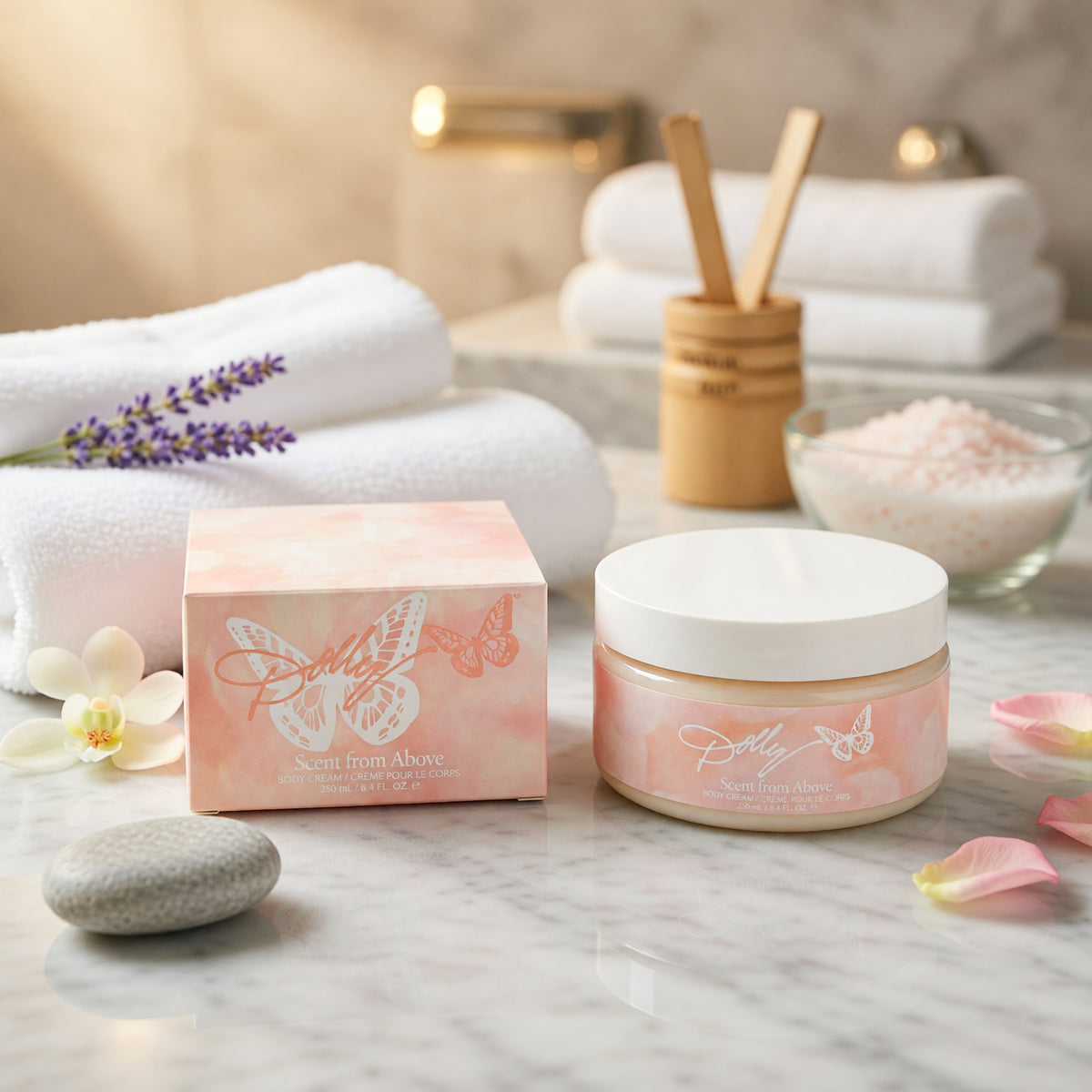 Scent From Above by Dolly Parton, 8.4 oz body Cream for Women.