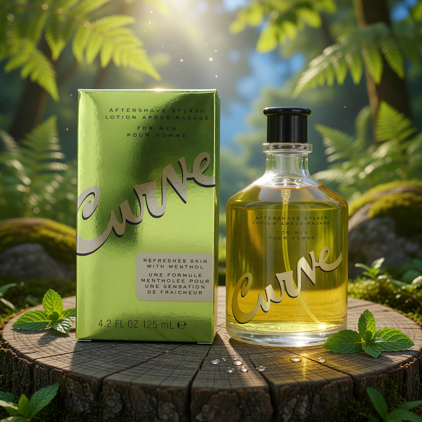 Curve by Liz Claiborne, 4.2 oz After Shave Splash for Men