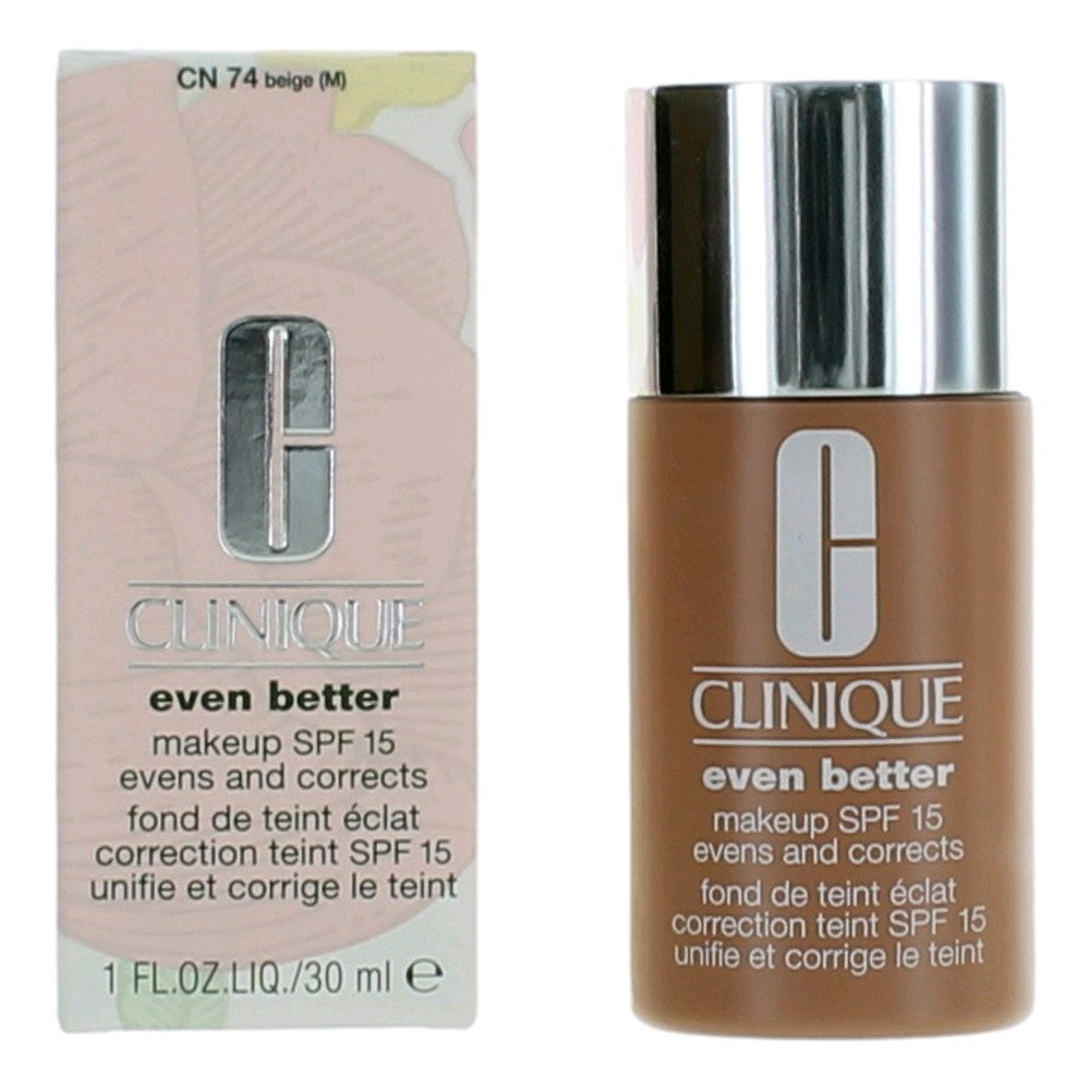 Clinique by Clinique, 1 oz Even Better Makeup SPF 15 - CN 74 Beige - CN 74 Beige