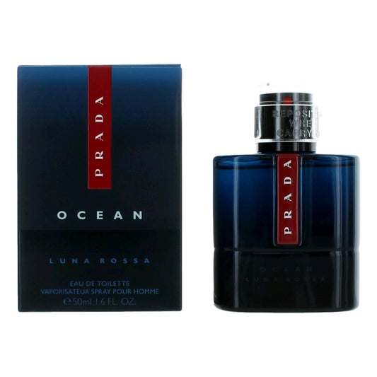 Prada Luna Rossa Ocean by Prada, 1.6 oz EDT Spray for Men