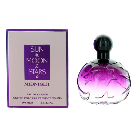 Sun Moon Stars Midnight by United Colors, 3.4 oz EDP Spray for Women