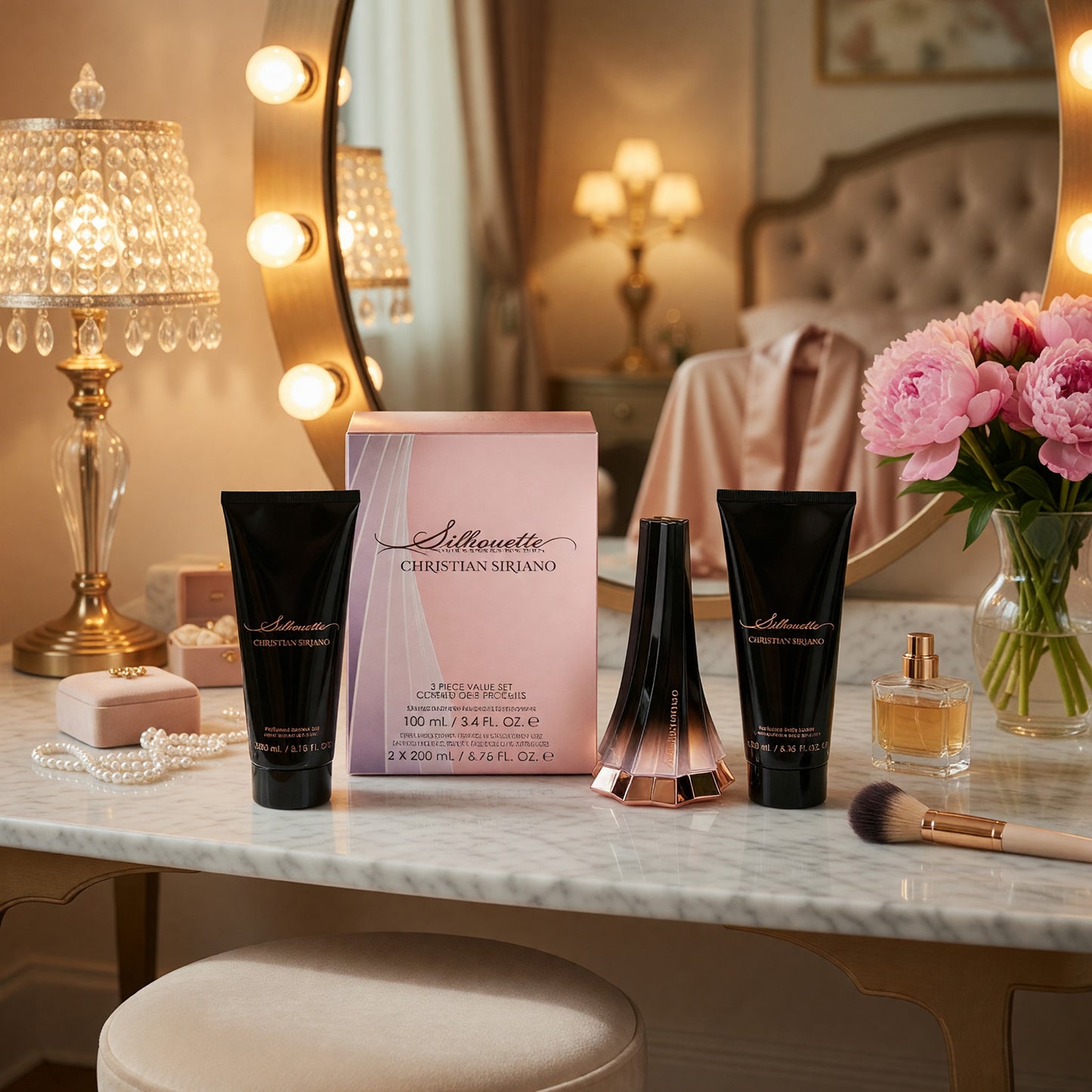 Silhouette by Christian Siriano, 3 Piece Gift Set for Women