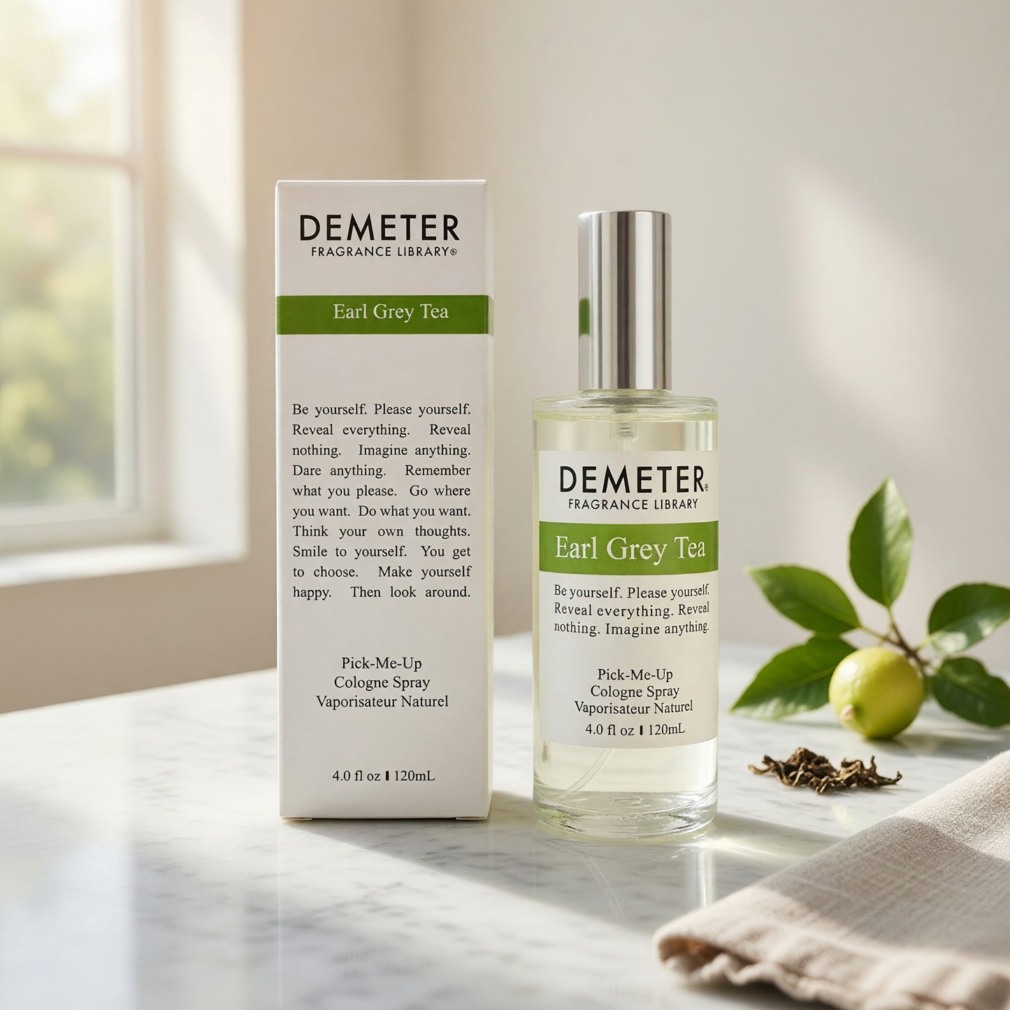 Earl Grey Tea by Demeter, 4 oz Cologne Spray for