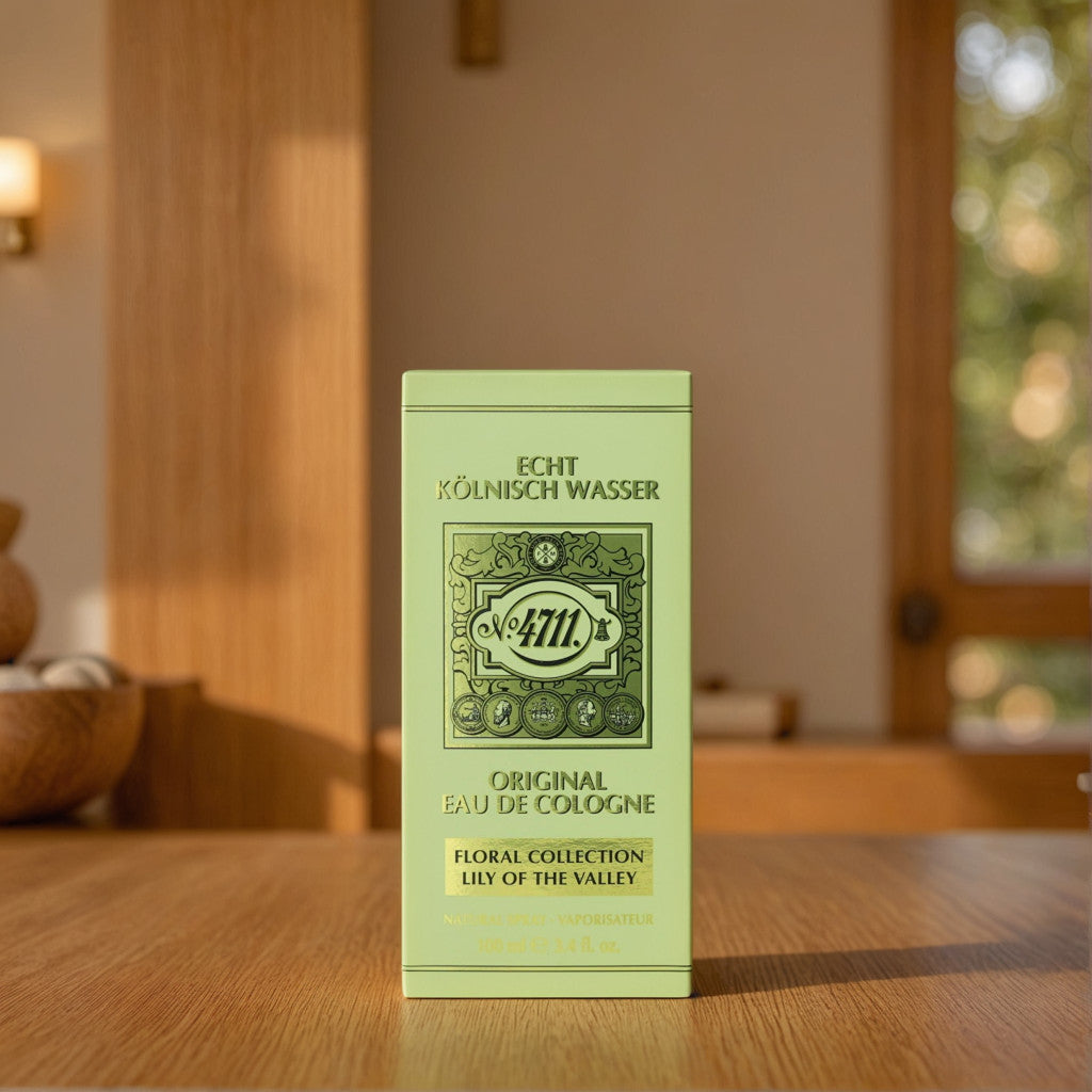 4711 Floral Collection Lily of the Valley, 3.4oz Eau De Cologne Spray for Unisex