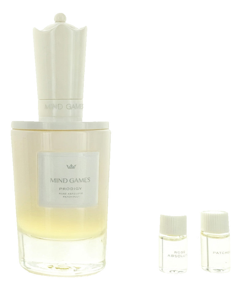 Rose Absolute Patchouli by Mind Games, 3.4oz Extrait de Parfum Spray for Unisex