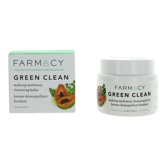 Farmacy Green Clean by Farmacy, 3.4oz Makeup Meltaway Cleansing Balm .