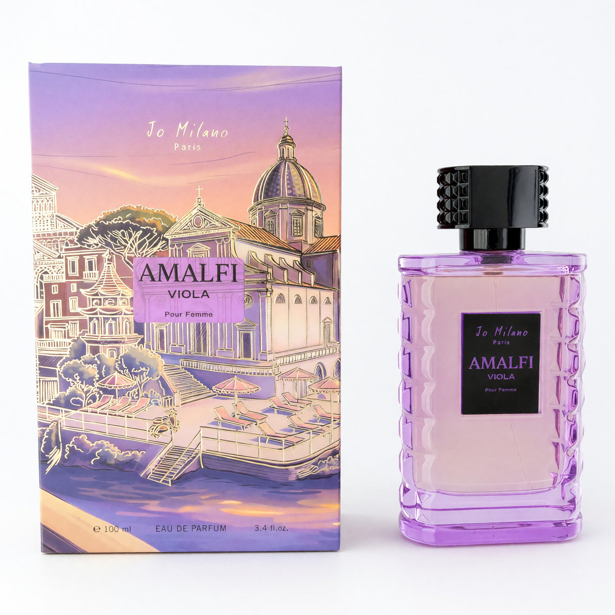 Amalfi Viola Pour Femme by Jo Milano, 3.4 oz EDP Spray for Women