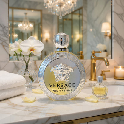 Eros Pour Femme by Versace, 3.4 oz EDP Spray for Women TESTER