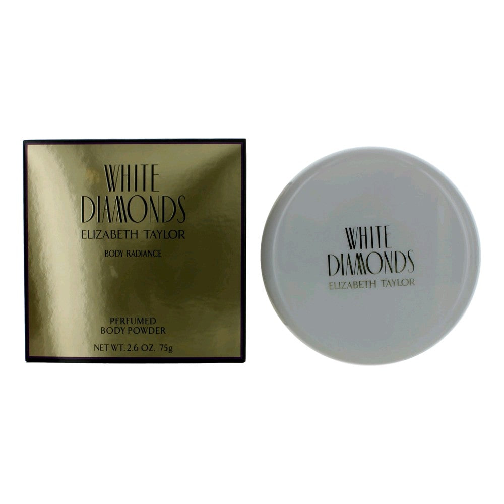 White Diamonds by Elizabeth Taylor, 2.6oz Perfumed Body Powder women