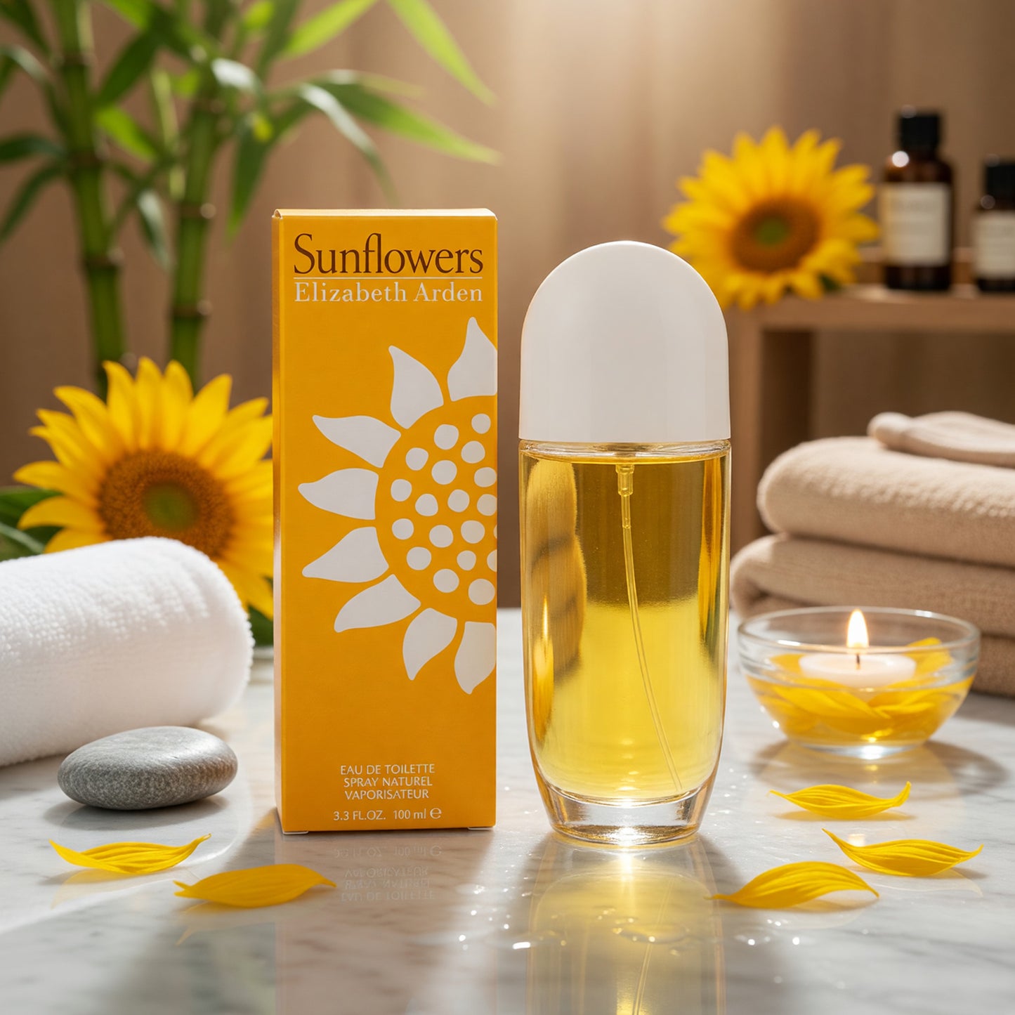 Sunflowers by Elizabeth Arden, 3.3 oz EDT Spray for Women